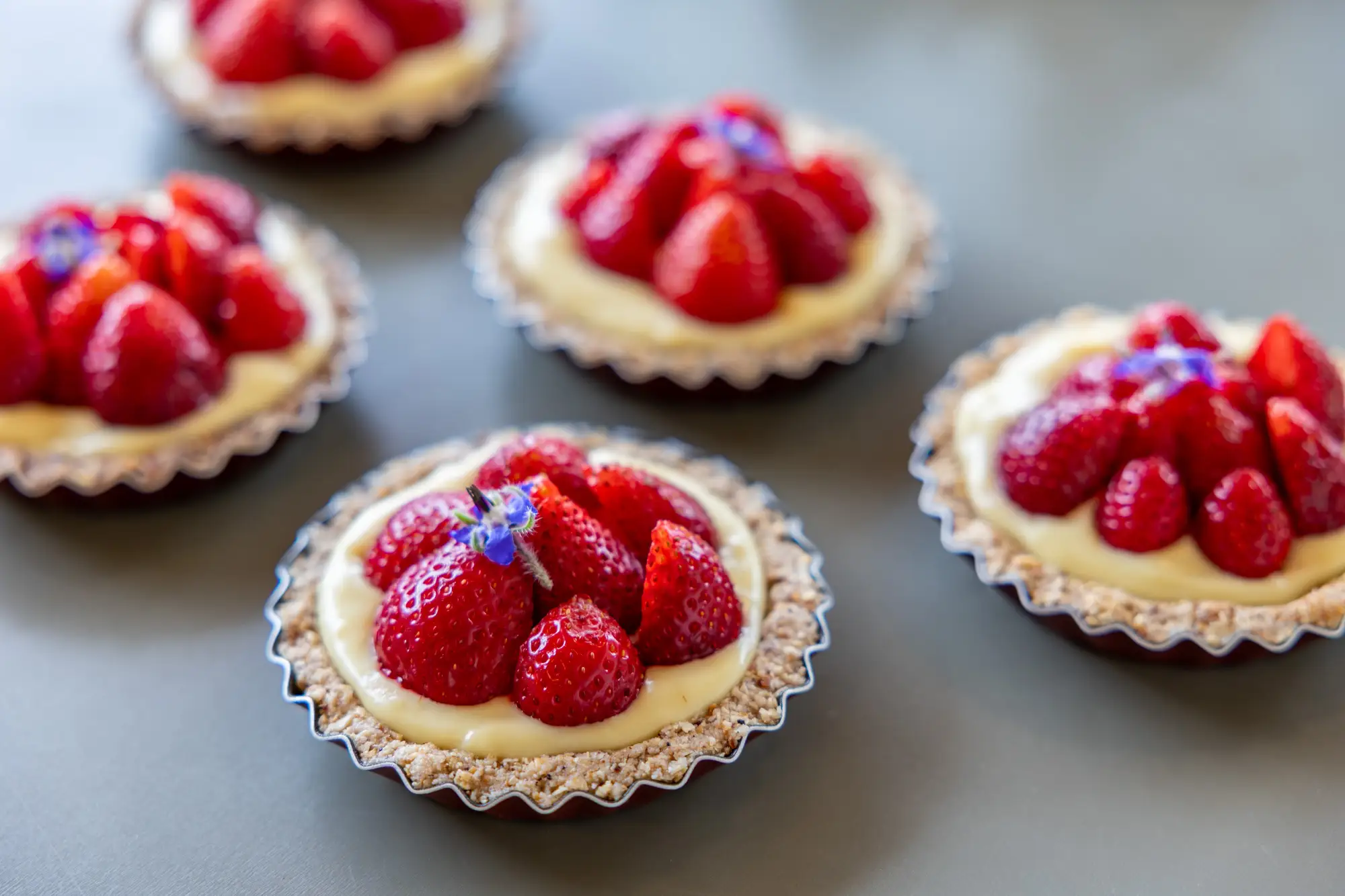 Formation-cuisine-végétale-tartelette-fraise